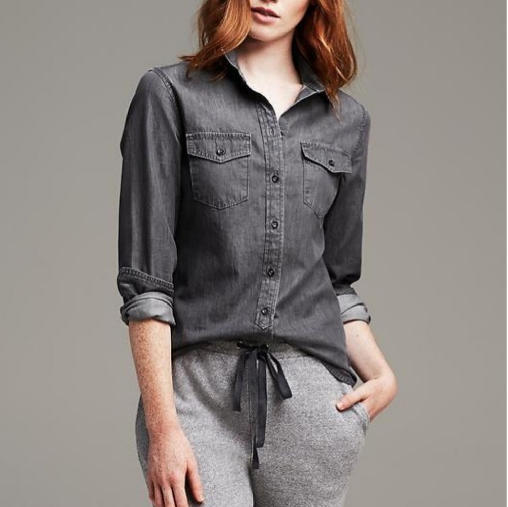 Banana Republic Jean Shirt